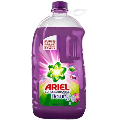 Sabão Líquido Ariel Cores Radiantes Toque de Downy - 3L