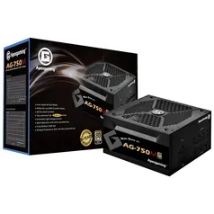 Fonte Apexgaming Power Supply, 750W, 80 Plus Gold, Modular - AG-750M