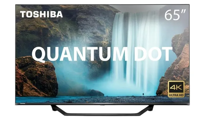 SMART TV QLED 65" TOSHIBA VIDAA UHD 4K QUANTUM DOT 