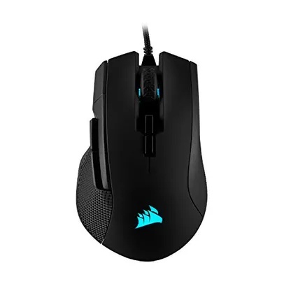 Corsair IRONCLAW RGB Gaming Mouse, Wired, Backlit RGB LED, 18000 DPI, Optical - CH-9307011-NA | R$ 377