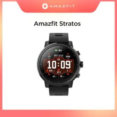 Smartwatch Amazfit originais stratos bluetooth- R$535