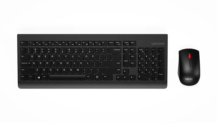 Kit Teclado e Mouse sem fio Lenovo Essential