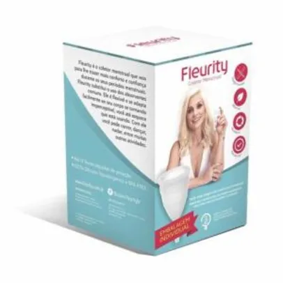 Coletor Menstrual Fleurity | R$ 36,49