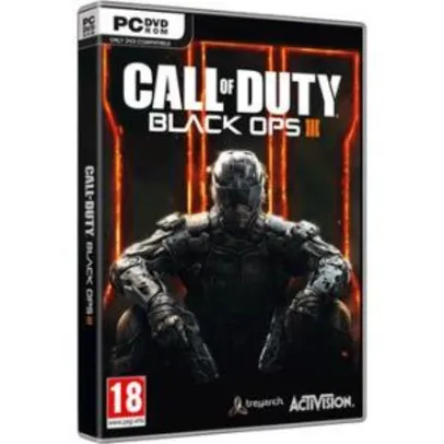 [WALMART] Call Of Duty Black Ops 3 para PC DVD - R$ 10,00!!!