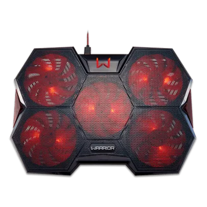 (R$82,33-Ame)Cooler Colmeia Com Led Gamer Warrior - AC327