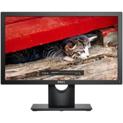 Monitor LCD LED 18,5" Dell E1916h Preto - R$387