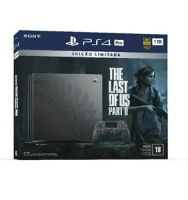 Playstation 4 Pro Edição Limitada The Last Of Us (R$3.325 com AME)