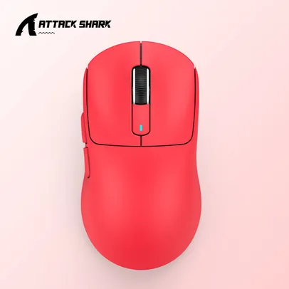 [1ª Compra]  Mouse Gamer Wireless Attack Shark X3 49gramas