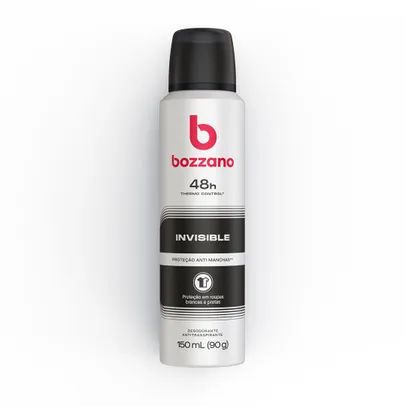 Desodorante Aerosol Bozzano Invisible 48H - Evita Manchas 150Ml