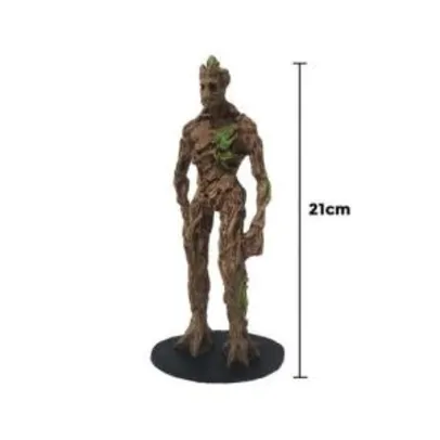 Groot Adulto Guardiões da Galáxia Resina 21cm | R$34
