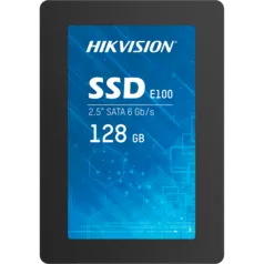 SSD Hikvision E-100 128GB , Sata III Leitura 550MBs e Gravação 430MBs, HS-SSD-E100-128GB