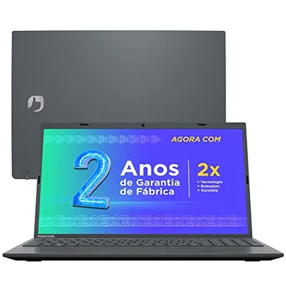 Notebook Positivo Motion C 14 Celeron 4GB 128GB Tela 14.1" Windows 11 com Alexa – 2 ANOS DE GARANTIA, Office 365 e Ring Light