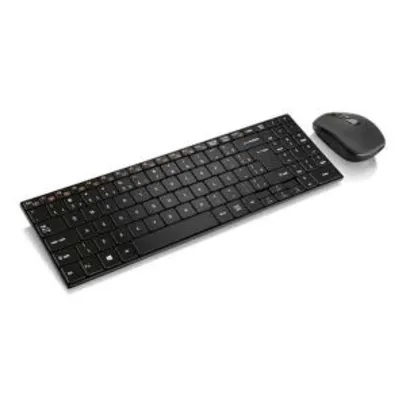 Teclado e Mouse Multilaser Sem Fio | R$154