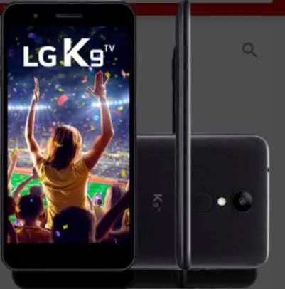 Smartphone LG K9 TV 16GB Preto LMX210BMW Tela 5.0 polegadas Dual Chip 4G | R$441