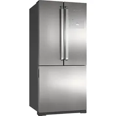 Geladeira Brastemp BRO80AK Frost Free 540L com Ice Maker Side Inverse Inox