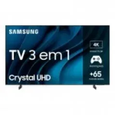 Smart TV Samsung 50 UHD 4K Processador Crystal UN50CU8000GXZD