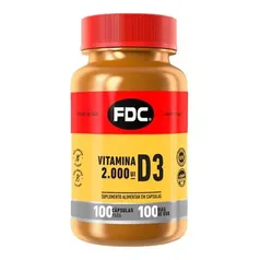 Vitamina D3 2000UI FDC Divina (100 Comprimidos)