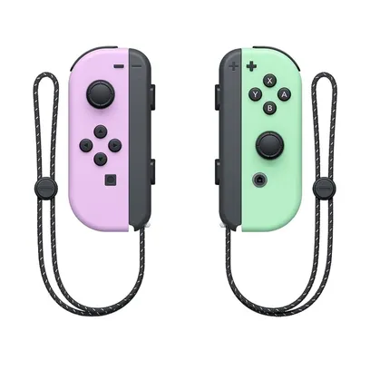 Foto do produto Joy-Con Pastel Purple & Pastel Green Nintendo