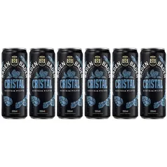 Cerveja Baden Baden Cristal Pilsen Lata 350ml - 6 Unidades