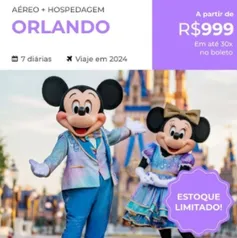 Pacote de Viagem - Orlando - 2024