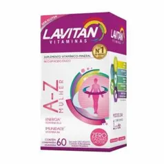 Suplemento Vitamínico Lavitan A - Z Mulher com 60 comprimidos (mín. 2) | R$12