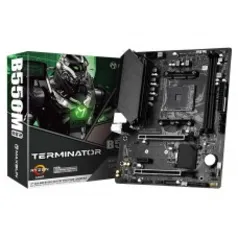 Placa Mãe MAXSUN B550M 2.5G MS-Terminator, Chipset B550, AMD AM4, mATX, DDR4