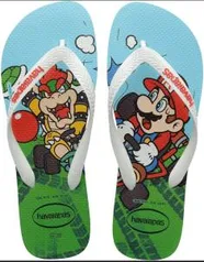 Chinelo Mario Bros, Havaianas, Adulto Unissex R$28