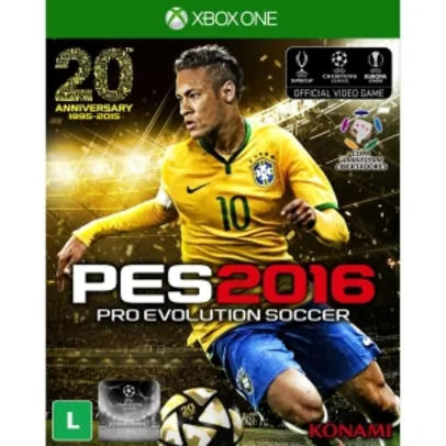 Saindo por R$ 30: [Casas Bahia/Extra/Ponto Frio] Pro Evolution Soccer 2016 (PES 2016) para Xbox One - R$29,90 | Pelando