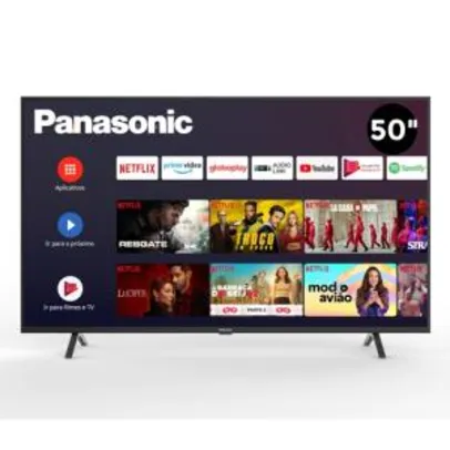 Smart TV 4K 50" Panasonic LED Ultra HD TC-50HX550B | R$2199