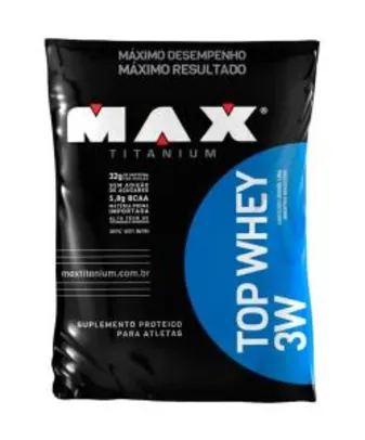 Top Whey 3W 1.8kg/Refil Chocolate - Max Titanium