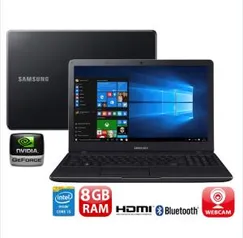 Notebook Samsung Core i5-5200U 8GB 1TB Placa Gráfica 2GB Tela 15.6” Windows 10 Expert X23 NP300E5K-XO1BR Samsung - R$2.287