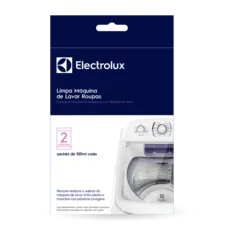 Limpa Máquina de Lavar Roupas Electrolux 200ml Remove Sujeiras e Residuos