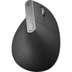 Mouse Logitech MX Vertical com Design Ergonômico para Redução de Tensão Muscular, Conexão USB Unifying ou Bluetooth