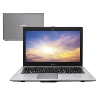 Notebook Positivo Premium XRi7120 Intel Core i3 4005U 2GB 500GB Linux 14" - R$1.200