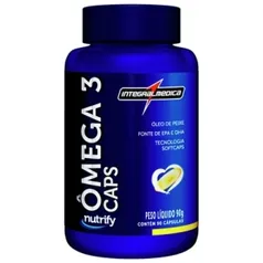 OMEGA 3 1000 MG 90 CÁPSULA - INTEGRALMÉDICA por R$ 36