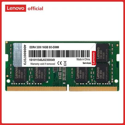 Memória RAM Lenovo DDR4 SODIMM 8GB 3200Mhz