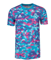 Camisa Pré Jogo Real Madrid  21/22 adidas - Masculina