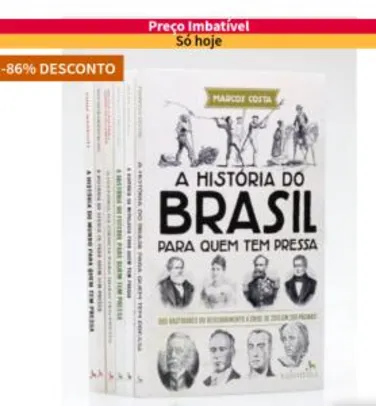 Kit de 6 livros |Tudo o que você precisa saber | R$30