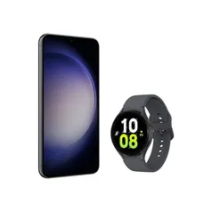 Kit Galaxy S23 Preto (256GB) & Galaxy Watch5 BT 44mm Grafite