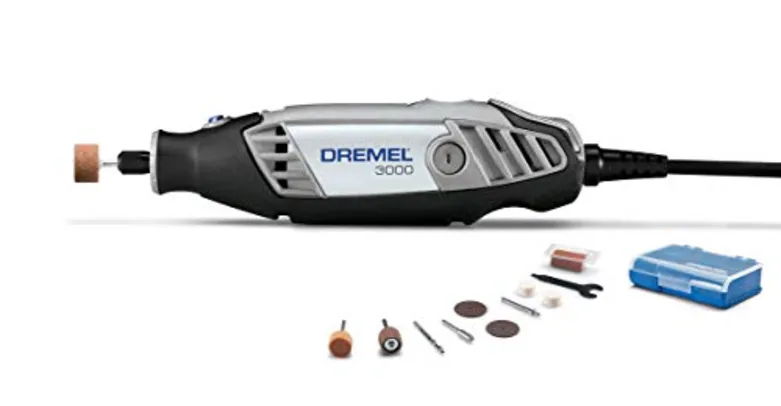 Dremel Micro Retífica 3000 Velocidade Variável com 10 Acessórios 127V | R$254