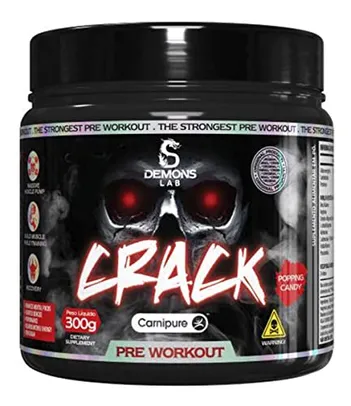 Crack 300g Pré Treino - Demons Lab - Top Original