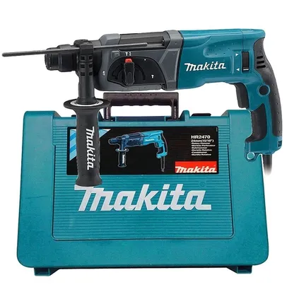 Martelete Combinado 24mm c/Encaixe SDS PLUS 800 Watts - HR2470 - Makita