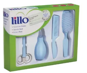 KIT DE HIGIENE PARA RECéM NASCIDO AZUL - LILLO