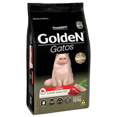 Ração Golden Gatos Adultos Carne