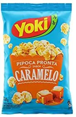 [Prime] Pipoca Pronta Caramelo Yoki, 100g