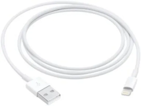 Cabo de Lightning para USB (1m) Apple - Original | R$100