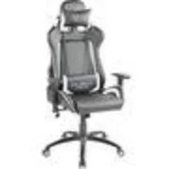 Cadeira Gamer Husky Gaming Blizzard, Preto e Branco, Com Almofadas, Reclinável, Descanso de Braço 2D - HBL-BW