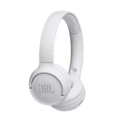 Fone de Ouvido JBL T500 Bluetooth Branco | R$159