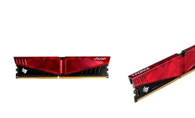 [CupomAPP+AME R$404] 2x Memoria T-Force Vulcan Pichau 8GB DDR4 3600Mhz