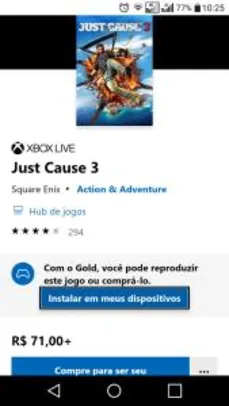 Just Cause 3 - Xbox one - Grátis p/ assinantes Live Gold